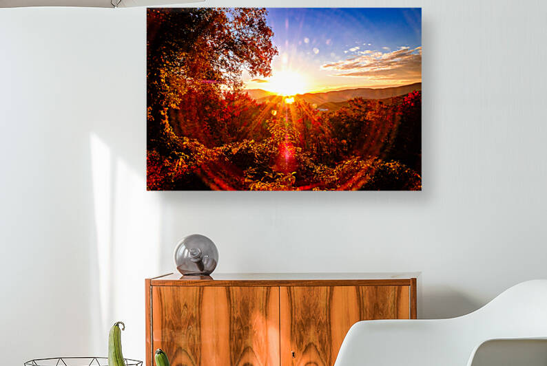 Blue Ridge Sunburst by Wesley Varney