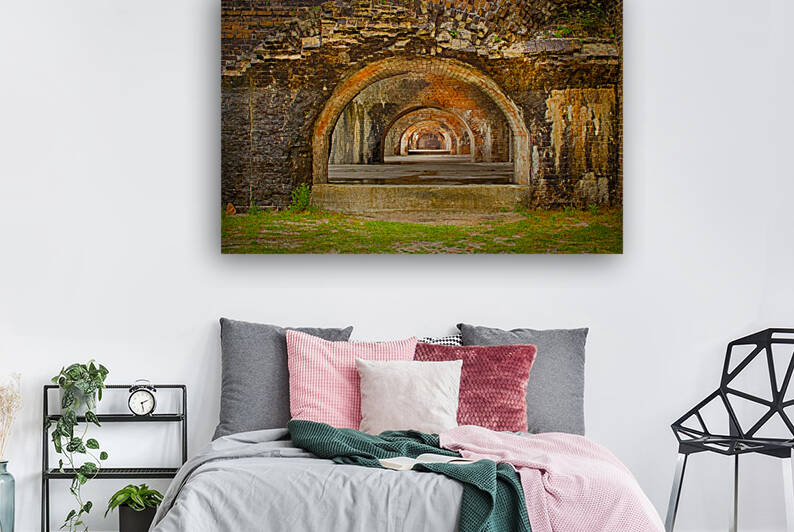 Ft Pickens Arches by Photography by Allen Jones