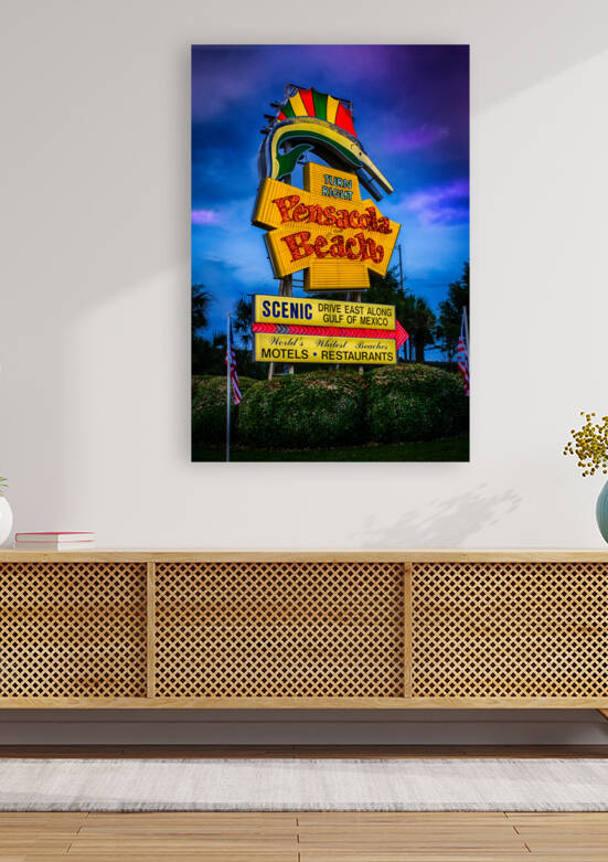 Welcome to Pensacola Beach  by Photography by Allen Jones