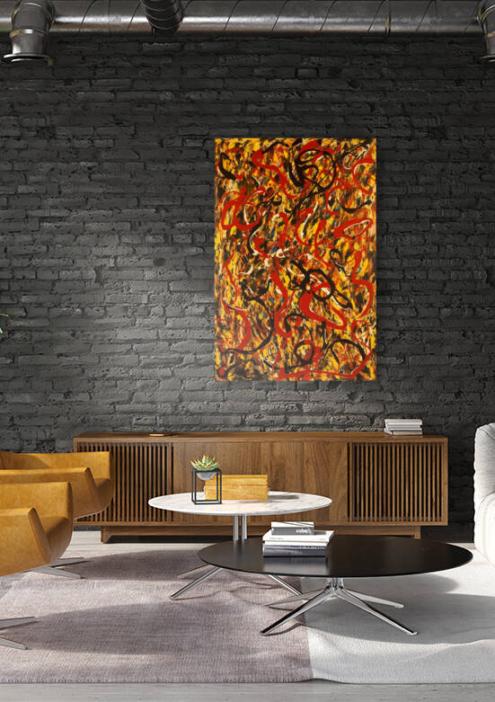 Inspired By Autumn Rhythm by Inspired AI