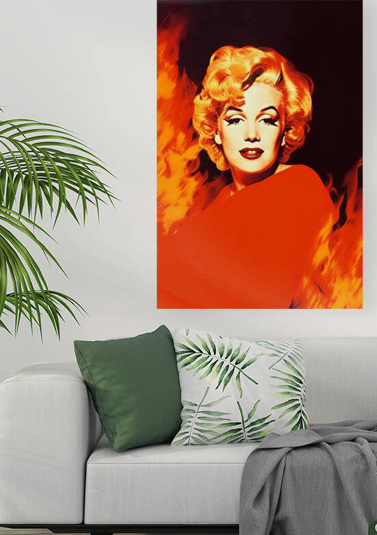 Inspired By Marilyn Monroe by Inspired AI