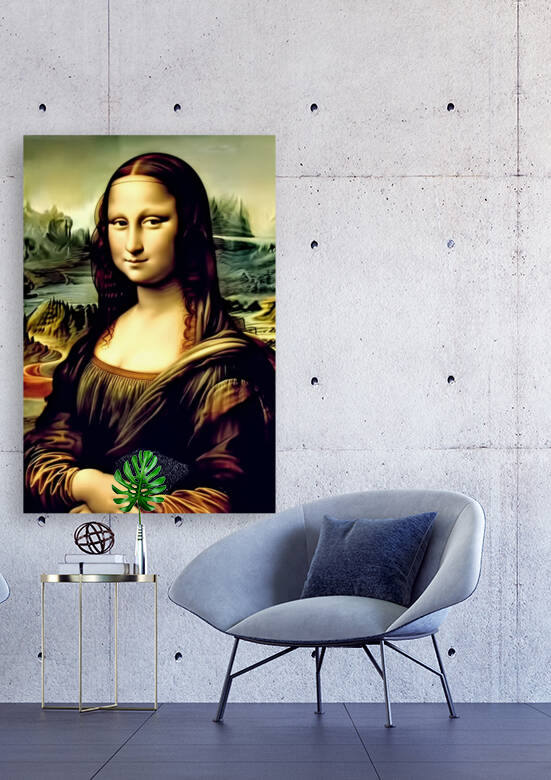 Inspired By Mona Lisa by Inspired AI