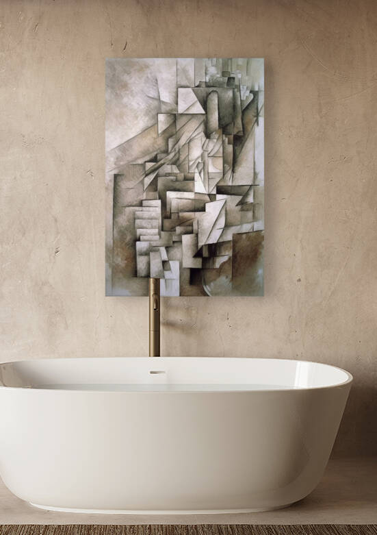 Inspired By Nude Descending A Staircase by Inspired AI