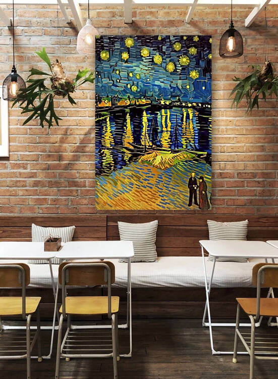 Inspired By Starry Night by Inspired AI