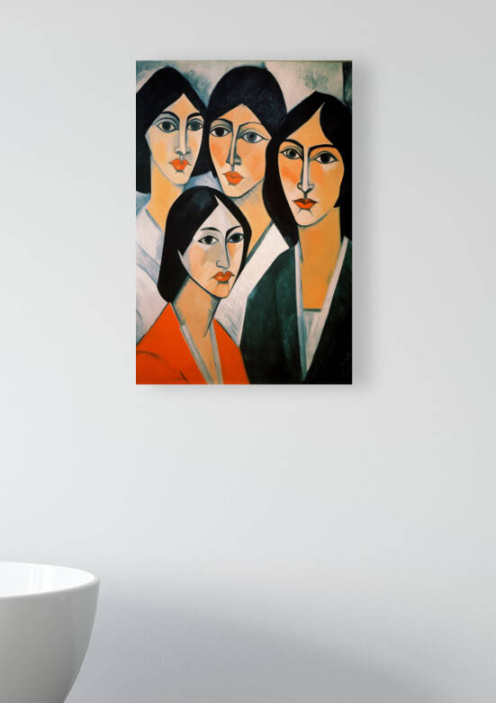 Inspired By Les Demoiselles dAvignon by Inspired AI