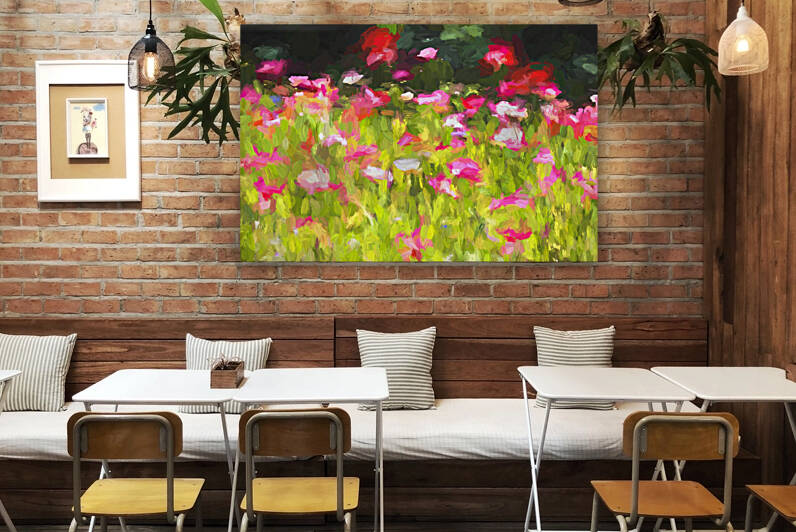 California Poppies Painted X100 by Rich Franco