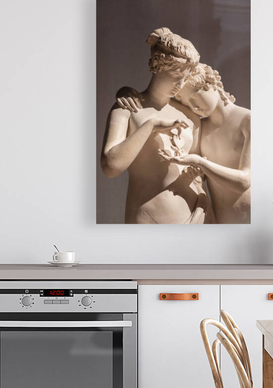 Cupid and Psyche standing Antonio Canova. by Paolo Modena