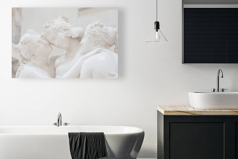 Possagno Italy - The Three Graces by Antonio Canova symbol of  by Paolo Modena