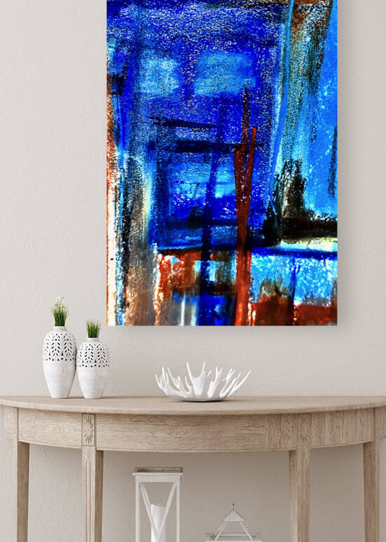 Over The Red Fence by ORed The Artist