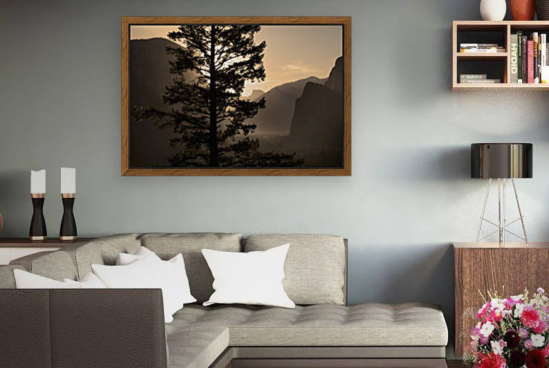 Sunrise over Half Dome at Tunnel View, Yosemite National Park; California, United States of America by PacificStock