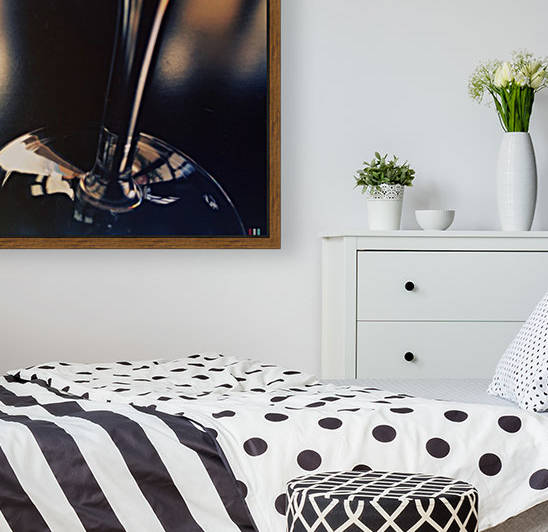 Reflected Wine by Ulf Bley