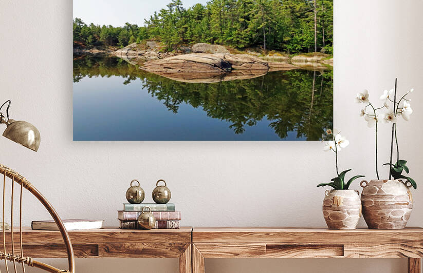 Shawanaga River Calm I by Deb Oppermann