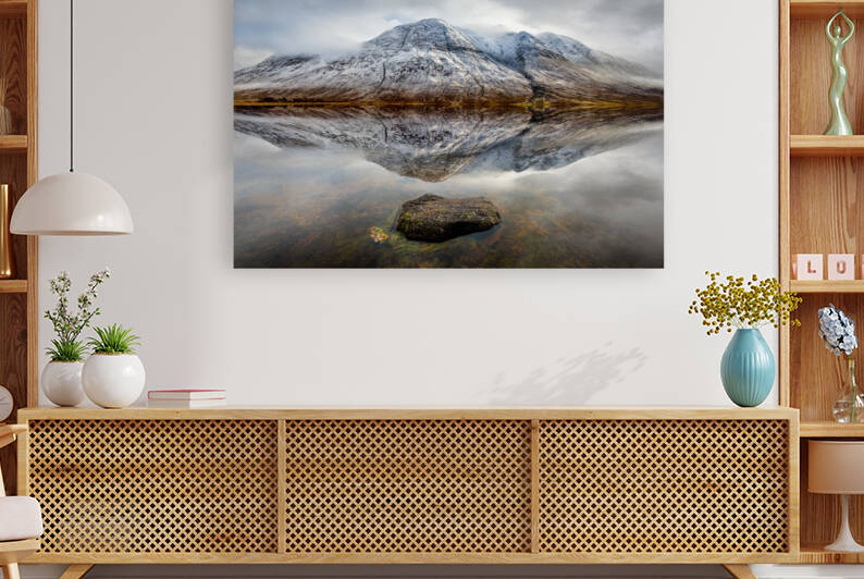 Loch Etive Reflection by Dave Bowman