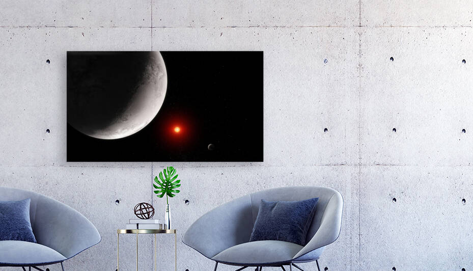 Rocky Exoplanet TRAPPIST 1 c Artist Concept by NASA Images