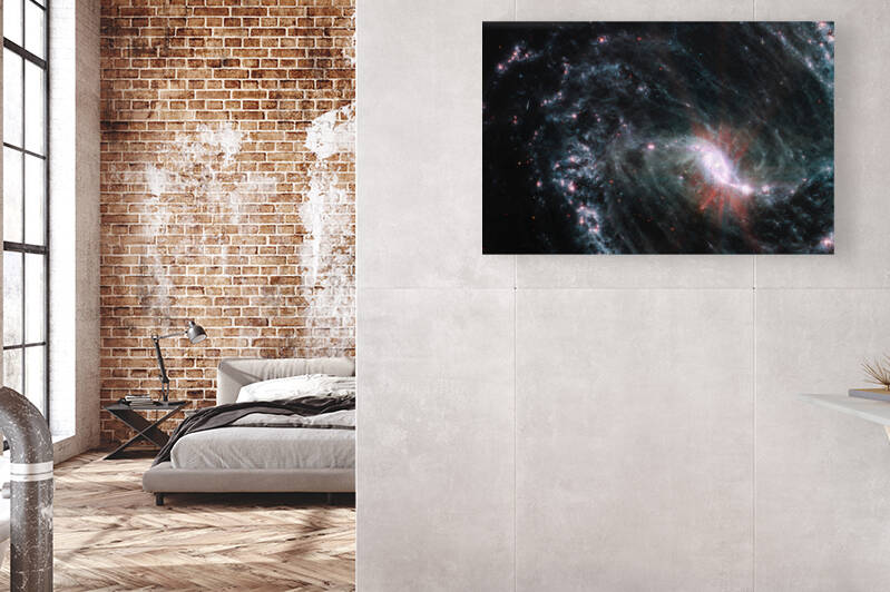 NGC 1365 by NASA Images