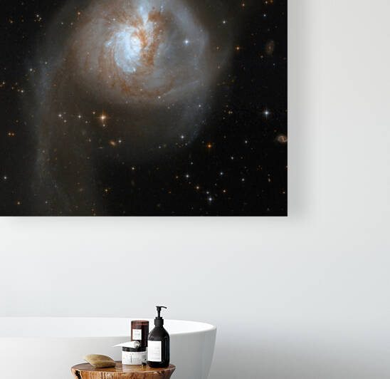 NGC 3256 by NASA Images