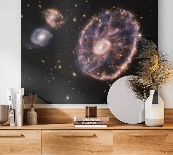 Cartwheel Galaxy by NASA Images