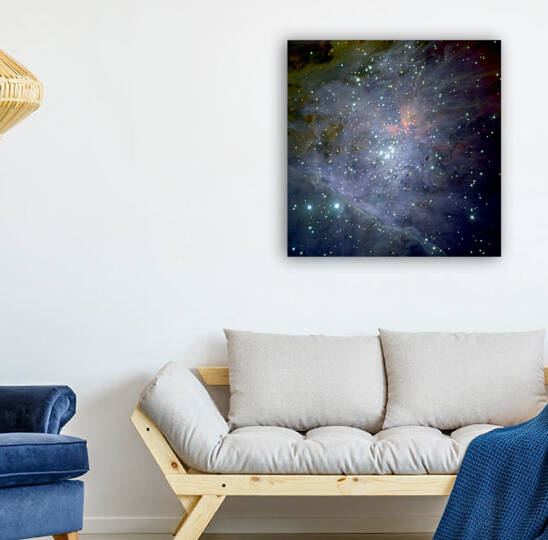 Central Region of Orion Nebula by NASA Images