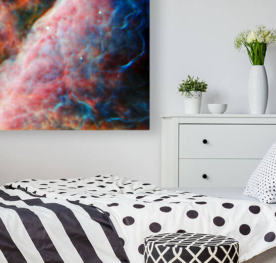 Orion Bar MIRI Image by NASA Images