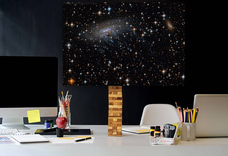 Galaxy ESO 137 001 Visible by NASA Images