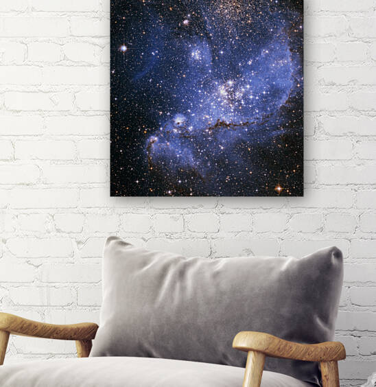 Infrared View of NGC 346 by NASA Images