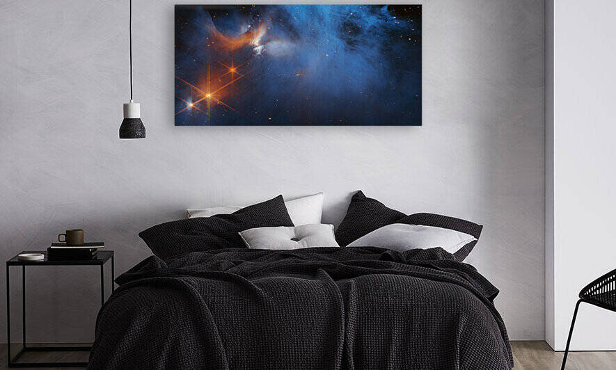 Chamaeleon I Molecular Cloud by NASA Images