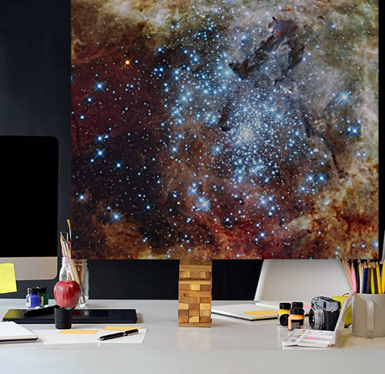 Massive Star Forming Region in 30 Doradus by NASA Images