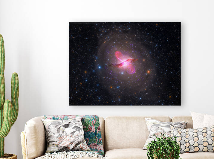 Multiwavelength View of Centaurus A by NASA Images