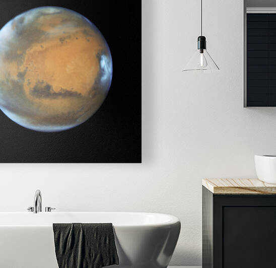 Mars Hubble by NASA Images