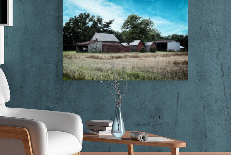 Old Farm Outbuildings Decaying in Sussex County by Bill Swartwout Photography