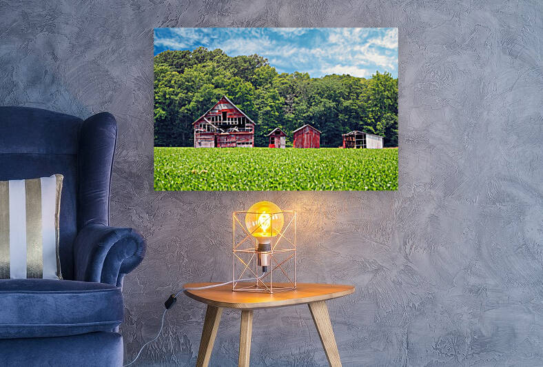 Decaying Barn and Outbuildings on a Delaware Farm by Bill Swartwout Photography