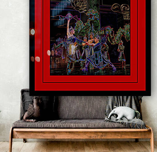 DANCING WITH DRAGONS   by LES MAYERS 