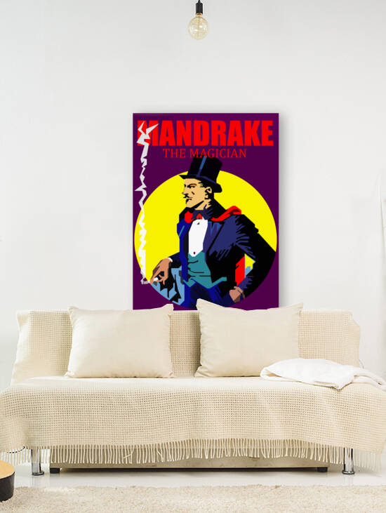 Mandrake The Magician Retro by Artkreator