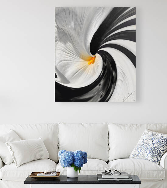 Path to Enlightenment  - Tranquil Art Print by Corina Ioana