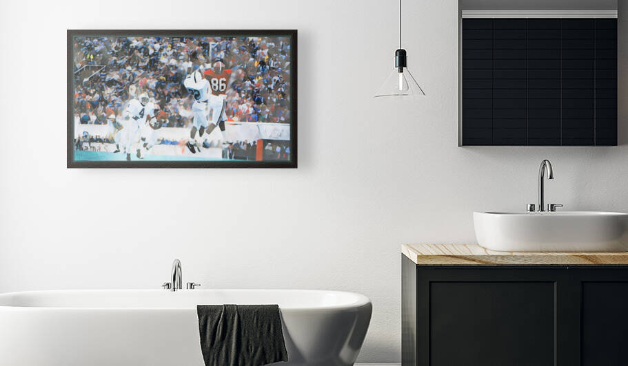 1986 Alabama vs. Penn State Football Art by Row One Brand