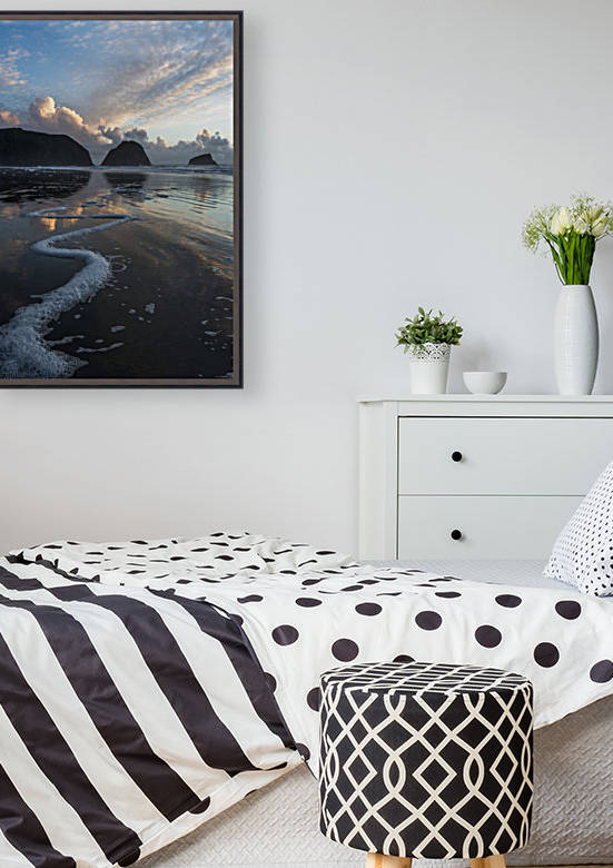 Dusk approaches on Crescent Beach; Cannon Beach, Oregon, United States of America by PacificStock