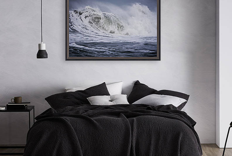 A large wave breaks on a stormy morning; Seaside, Oregon, United States of America by PacificStock