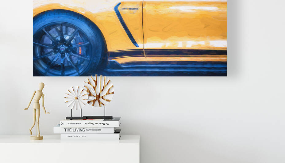 2023 Twister Orange Ford Shelby Mustang GT350 X 3 by Rich Franco