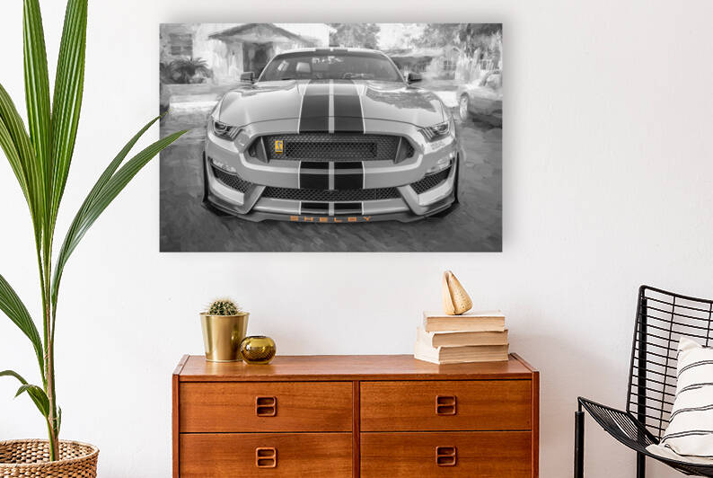 2023 Twister Orange Ford Shelby Mustang GT350 X 6 by Rich Franco