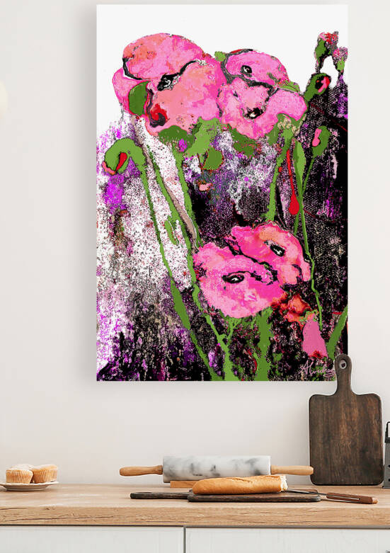 Enchanting Poppies by Yolanda Alvidrez