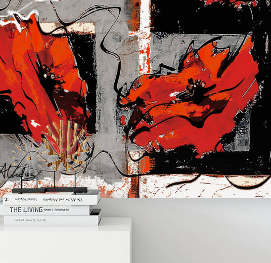 Vibrant Poppies by Yolanda Alvidrez