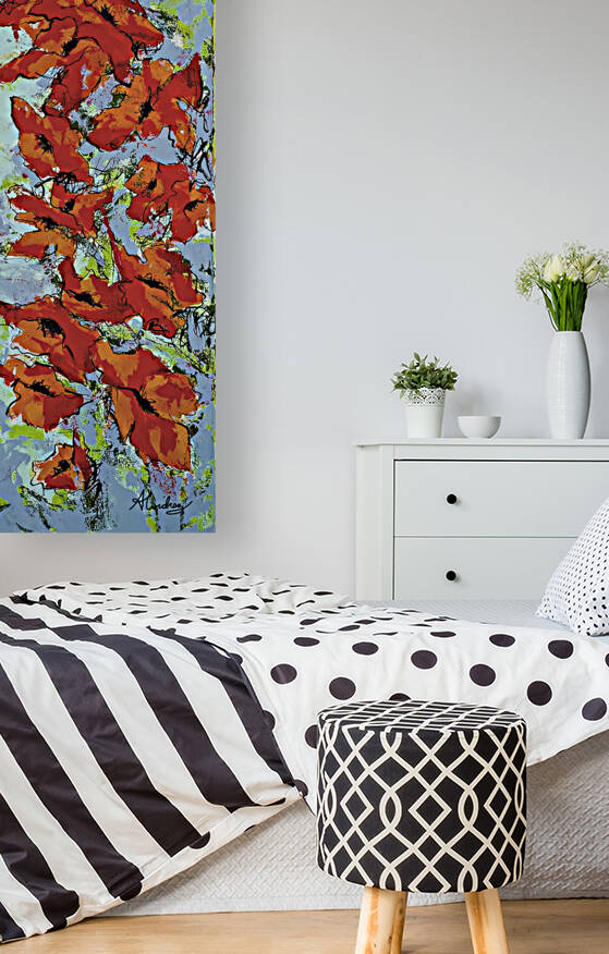 Blooming Poppies by Yolanda Alvidrez