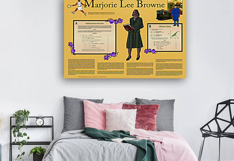 Marjorie  Lee Browne Vintage by Lawrence Swienciki