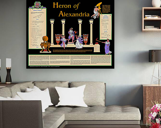 Heron of Alexandria Vintage by Lawrence Swienciki