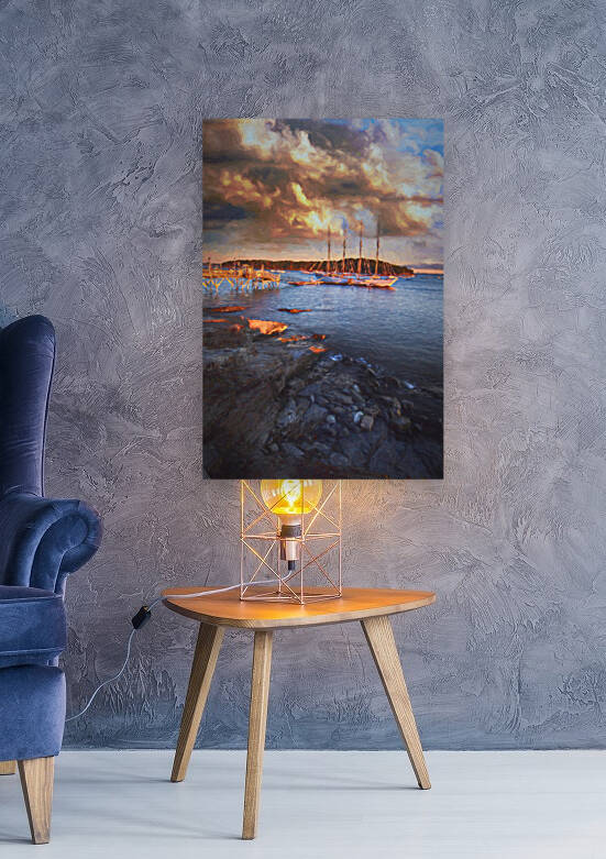 Sailing Ship in Maine 1 by Images By Jon Evan