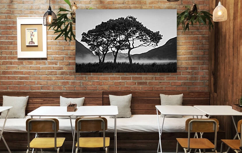 Morning Mist over Crummock Water by Dave Bowman