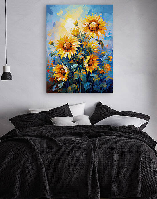 Sunflower Serenade: Sunlit Symphony by Delilah