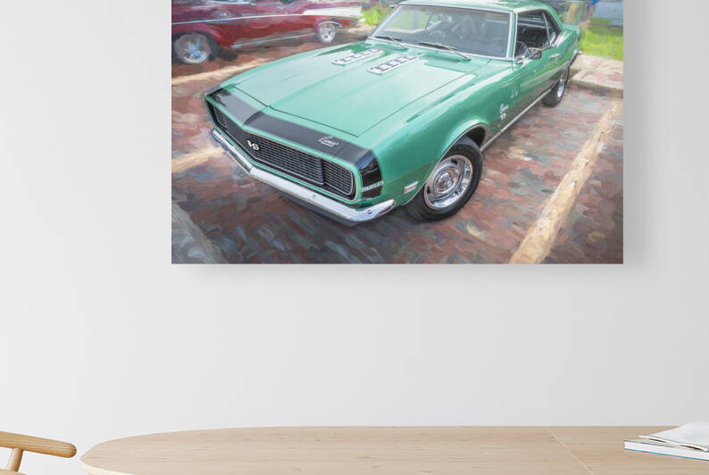 1968 Green Chevrolet Camaro RSSS X105 by Rich Franco