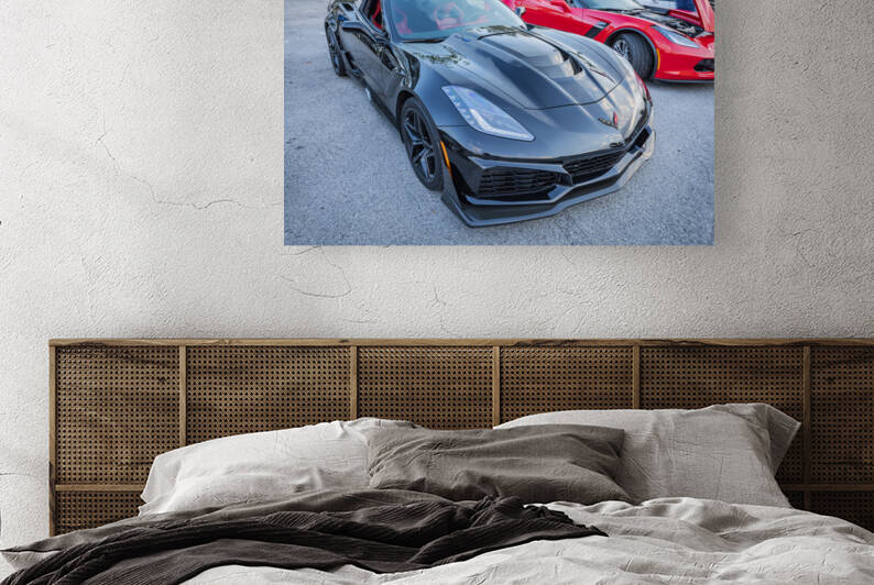 2019 Black Chevrolet Corvette ZR1 X162 by Rich Franco