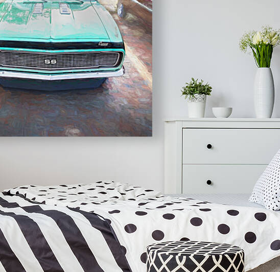 1968 Green Chevrolet Camaro RSSS X106 by Rich Franco